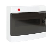 Щиток настенный с дверцей 12 мод.,IP41, белый, с клеммным блоком 63А  RB12W4TWD  DKC
