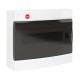 Щиток настенный с дверцей 12 мод.,IP41, белый, с клеммным блоком 63А  RB12W4TWD  DKC