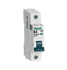Выключатель автоматический  однополюсный ВА-105 04А B 10кА  13102DEK  DEKraft