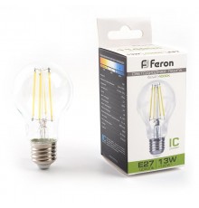 Лампа светодиодная, (13W) 230V E27 4000K, LB-613  38240  FERON