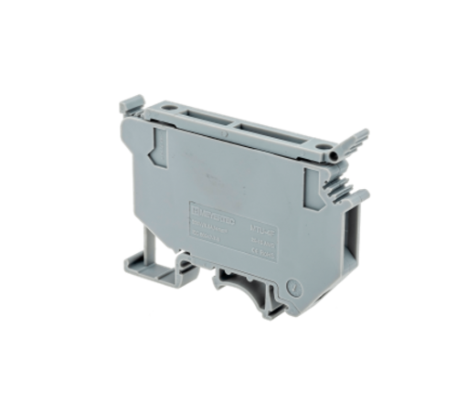 Клемма винтовая с держателем предохранителя, 4 мм2, серая MTU-4F  69601  ОВЕН