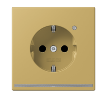 SCHUKO-розетка с LED подсветкой ME1520-OCLNW Jung