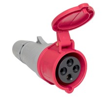 Розетка переносная 224 3P+PE 32А 380В IP44 EKF PROXIMA  ps-224-32-380-PRO  EKF