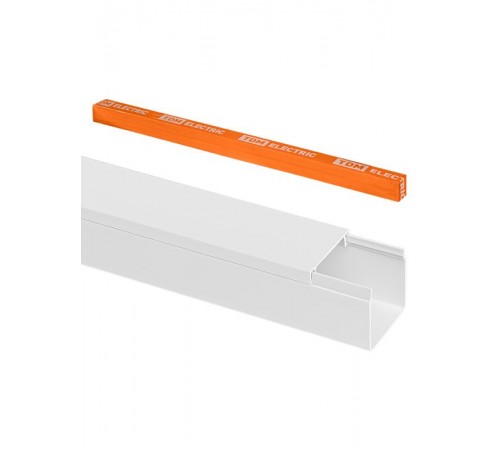 Кабель-канал 25х25 (4 шт по 1 м) белый (розн.упак.)  SQ0402-4806  TDM