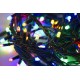 Гирлянда "Твинкл Лайт" 20 м, черный КАУЧУК, 240 диодов, цвет мультиколор  303-329  NEON-NIGHT