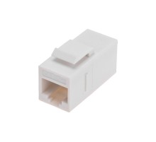 Адаптер проходной формата Keystone, Jack RJ-45(8P8C), UTP, CAT 5e REXANT PRO  02-0101  REXANT