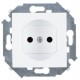 Simon 15 Белый Розетка б/з, 16А 250В, винт. зажим  1591431-030  Simon