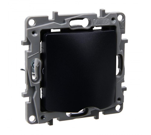 Вывод кабеля IP21 - Legrand Etika - антрацит  672629  Legrand