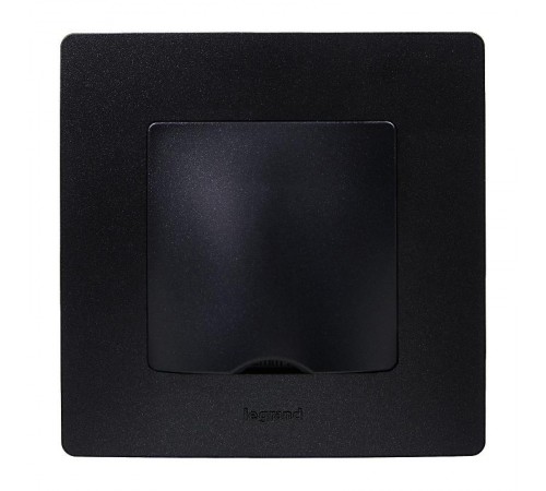 Вывод кабеля IP21 - Legrand Etika - антрацит  672629  Legrand