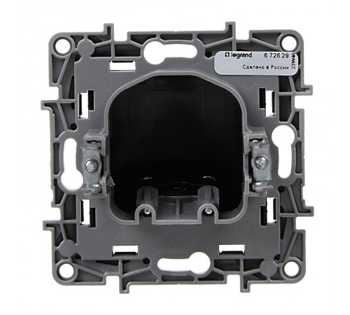 Вывод кабеля IP21 - Legrand Etika - антрацит  672629  Legrand