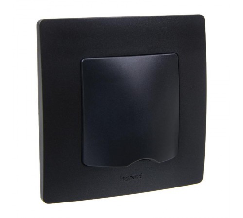 Вывод кабеля IP21 - Legrand Etika - антрацит  672629  Legrand