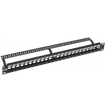 1U Модульная патч-панель UTP 24 порта  PP24-1UMU  ITK