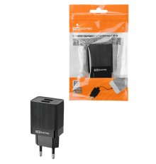 Сетевое зарядное устройство, СЗУ 8, Quick Charge 3.0, 3 А, 2 USB, черный,  SQ1810-0006  TDM
