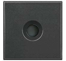 Axolute Заглушка с выходным отверстием мм, с 2 коннекторами для организации распайки, цвет антрацит  HS4954  Legrand