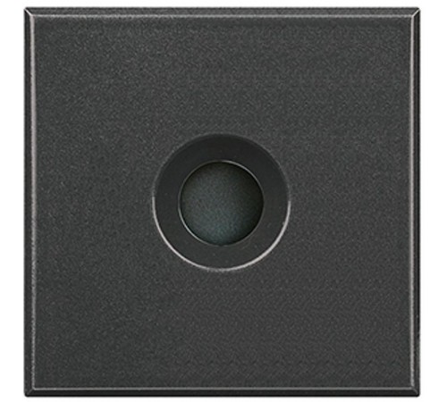 Axolute Заглушка с выходным отверстием мм, с 2 коннекторами для организации распайки, цвет антрацит  HS4954  Legrand