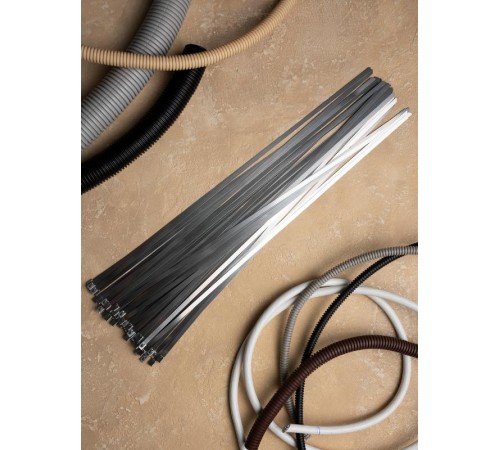 Хомут AISI 316 из нержавеющей стали, 7.9x840 (100 шт.) FlexLock PROximaplc-fl-tss-316-7.9x840EKF