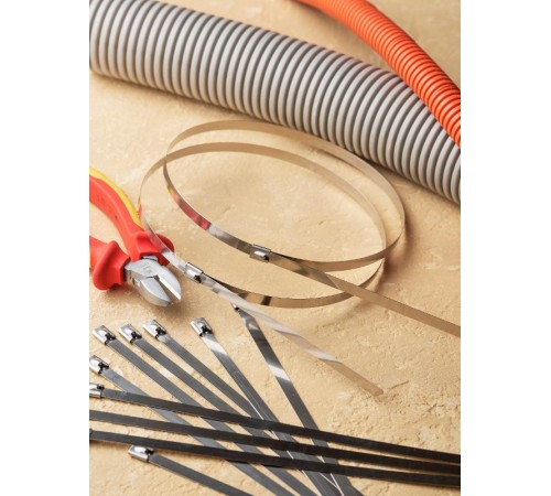 Хомут AISI 316 из нержавеющей стали, 7.9x840 (100 шт.) FlexLock PROximaplc-fl-tss-316-7.9x840EKF