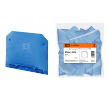 Заглушка для ЗНИ-16мм2 синяя   SQ0803-0038  TDM