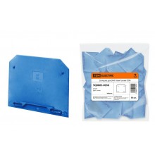 Заглушка для ЗНИ-16мм2 синяя   SQ0803-0038  TDM
