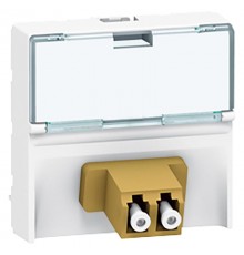 Розетка Mosaic волоконооптическая 2 LC  078618  Legrand