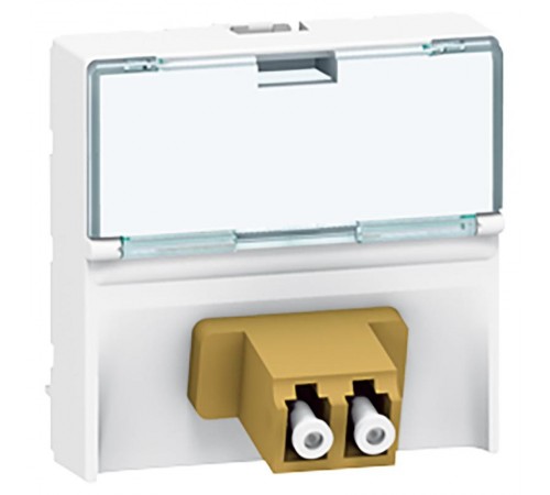 Розетка Mosaic волоконооптическая 2 LC  078618  Legrand