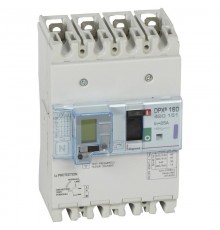 Автоматический выключатель DPX3 160 - термомагн. расц. - с диф. защ. - 50 кА - 400 В~ - 4П - 25 А  420151  Legrand