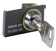 Блокировка выключателя в разомкнутом состоянии KEY LOCK E1/6 new - одинаковые ключи N.20005  1SDA058270R1  ABB