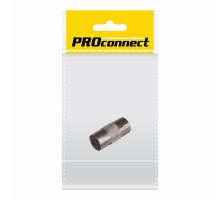Переходник антенный, (гнездо TV - гнездо TV), (1шт.) (пакет) PROconnect  05-2301-4-7  PROconnect