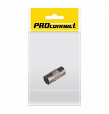Переходник антенный, (гнездо TV - гнездо TV), (1шт.) (пакет) PROconnect  05-2301-4-7  PROconnect