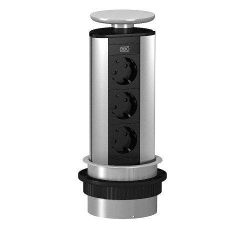 Настольный бокс вертикальный DBV (алюминий,серебристый) (DBV-A3A D3S)  6116862  OBO Bettermann