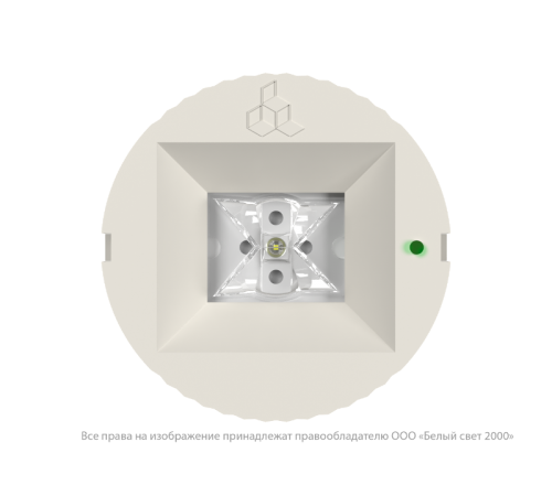 Светильник аварийного освещения BS-OKO-10-L2-24  a15275  Белый свет