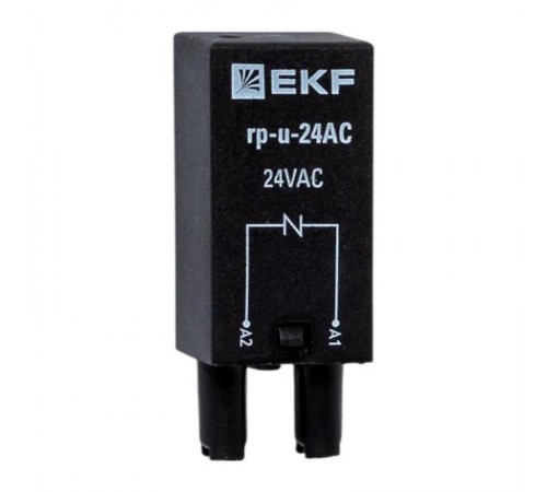 Модуль защитный c варистором 24В AC для промежуточных реле RP AVERES  rp-u-24AC  EKF