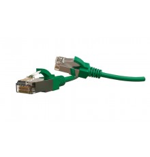 PC-LPT-SFTP-RJ45-RJ45-C6-3M-LSZH-GN Патч-корд S/FTP, экранир., категория 6 (100% Fluke Component Tested), 28AWG, LSZH, 3 м 445782  Hyperline