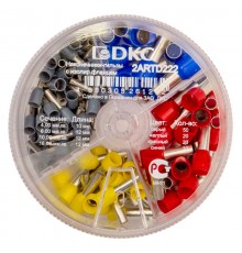 Контейнер наконечников-гильз с изолир.фланцем 4,00-16,00мм.кв, 1 упаковка - 100шт.  2ARTD222  DKC