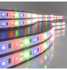 Светодиодная лента 60Led 14,4W IP20 мульти 5050 12V RGB 5 м в упак  a034874  Elektrostandard