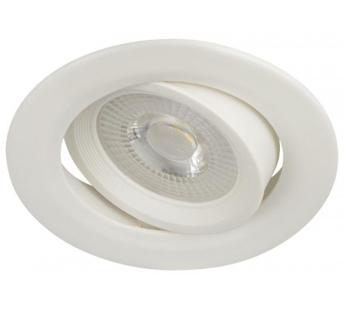 Светильник светодиодный встраиваемый KL LED 22A-5 4K WH круглый поворотн. SMD 5W 4000K белый  Б0037037  ЭРА