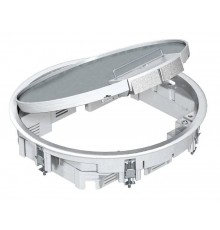 Лючок GESRA7U (универсальный) 10xModul45 (серебристый) (GESRA7 10U)  7405544  OBO Bettermann