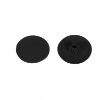 Заглушка для шуруп-стяж. PZ 5 /HEX 5 мм чёрная (15 шт) - пакет  Krep  106201  Tech-KREP