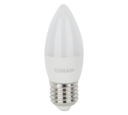 Лампа светодиодная LSCLB60 7W/827 230VFR E27 10X1 RU серия LED Star   4058075696952  OSRAM