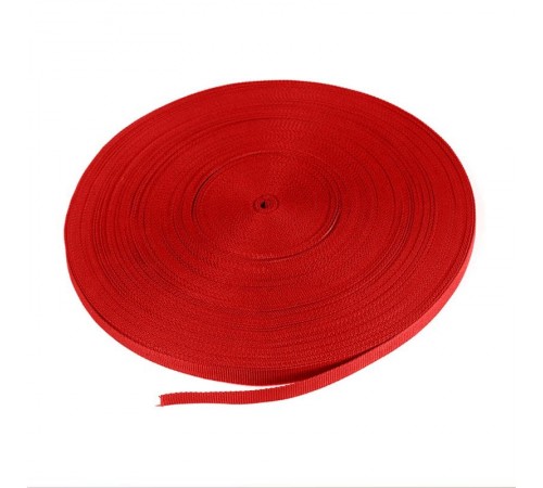 Лента монтажная текстильная 20 мм красная (50м/уп)  PR08.26446  Промрукав