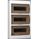 Корпус пластиковый навесной 36 модулей, IP41, ЩРН-П-36  31014DEK  DEKraft