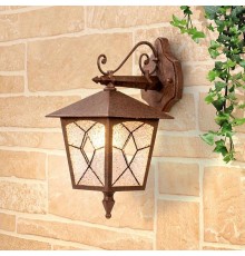 Светильник садово-парковый Lyra D брауни (GL 1012D) настенный  a043123  Elektrostandard