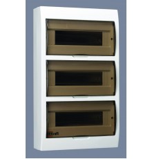 Корпус пластиковый навесной 36 модулей, IP41, ЩРН-П-36  31014DEK  DEKraft