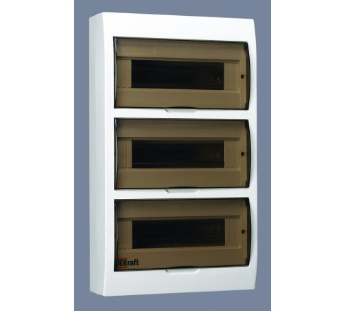 Корпус пластиковый навесной 36 модулей, IP41, ЩРН-П-36  31014DEK  DEKraft