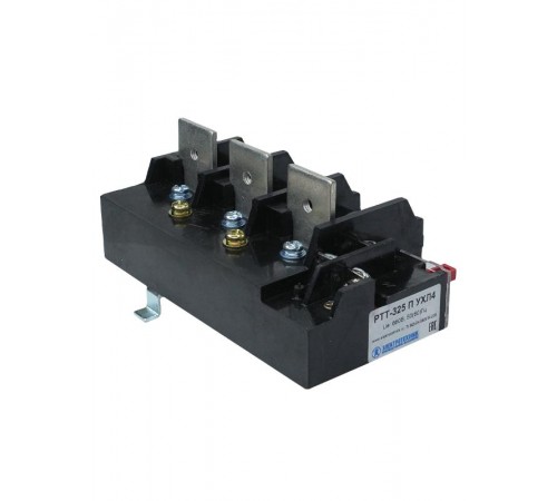 РТТ-325 П УХЛ4, 100А, 85,0 - 115,0А, 660В/50Гц, 1з+1р, ручной возврат, IP00, реле электротепловое токовое (ЭТ)  ET512150  Электротехник