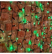 Гирлянда "Светодиодный Дождь" 2х1,5м, постоянное свечение, черный провод, 230 В, диоды ЗЕЛЁНЫЕ, 360 LED  235-124  NEON-NIGHT