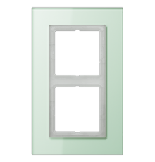 Рамка для серии LS-Plus 2-кратная; стекло  LSP982GLAS  Jung