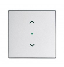 SRB-1-83 Клавиша одинарная free@home, жалюзи, future, серебристый алюминий6220-0-0144 ABB