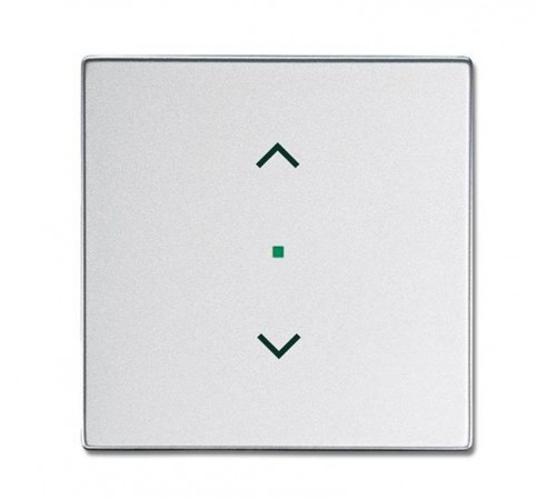 SRB-1-83 Клавиша одинарная free@home, жалюзи, future, серебристый алюминий6220-0-0144 ABB