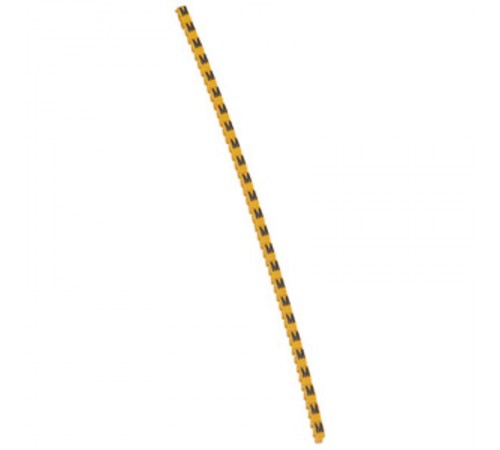 Маркер CAB 3 - для кабеля 0,15-0,5 мм - заглавная буква M  038122  Legrand